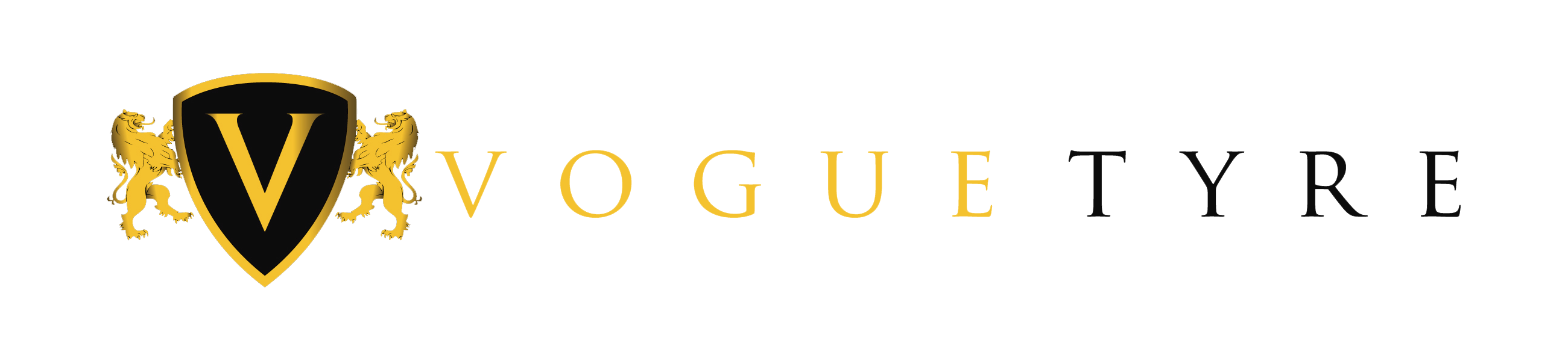 Logo Vogue Tyre — marque de pneus États-Unis fondée/originée en 1914