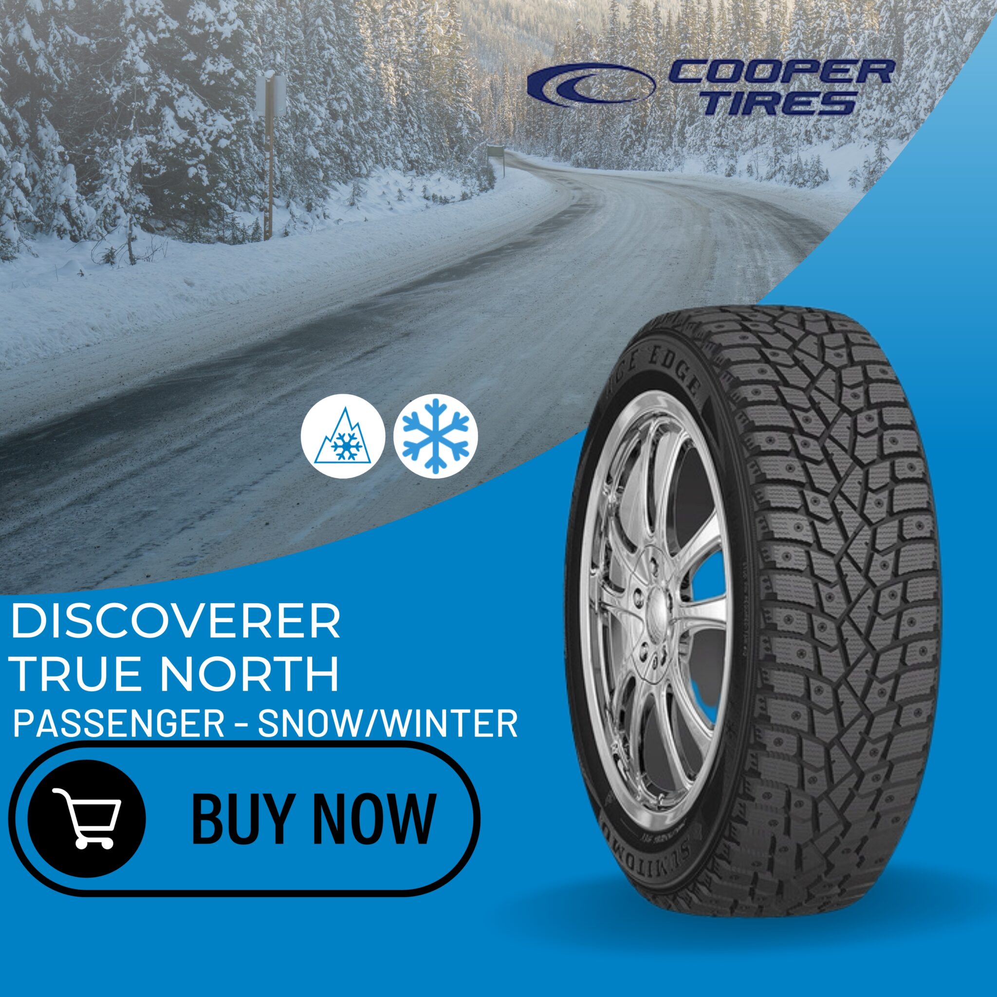 2055017 XL 93H COOPER DISCOVERER TRUE NORTH (36x) # *90000032416*