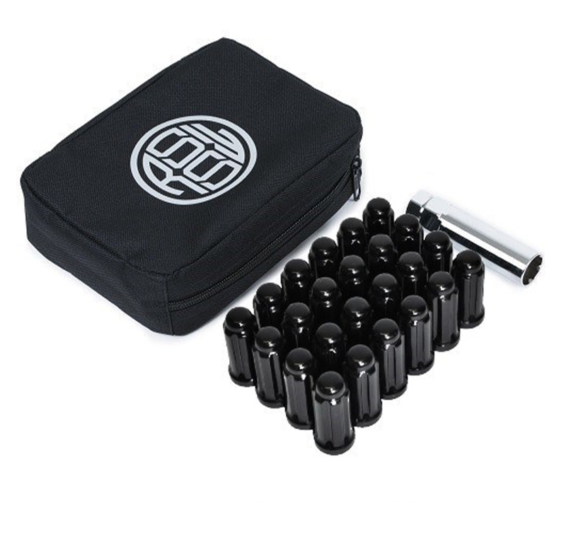 INSTALLATION KIT BLACK M14X2.0 SPLINE LONG