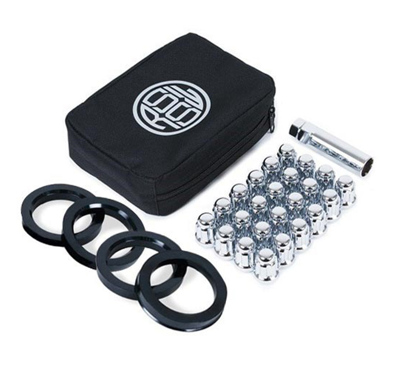 KIT D'INSTALLATION CHROME M12X1.5 106/93.1MM