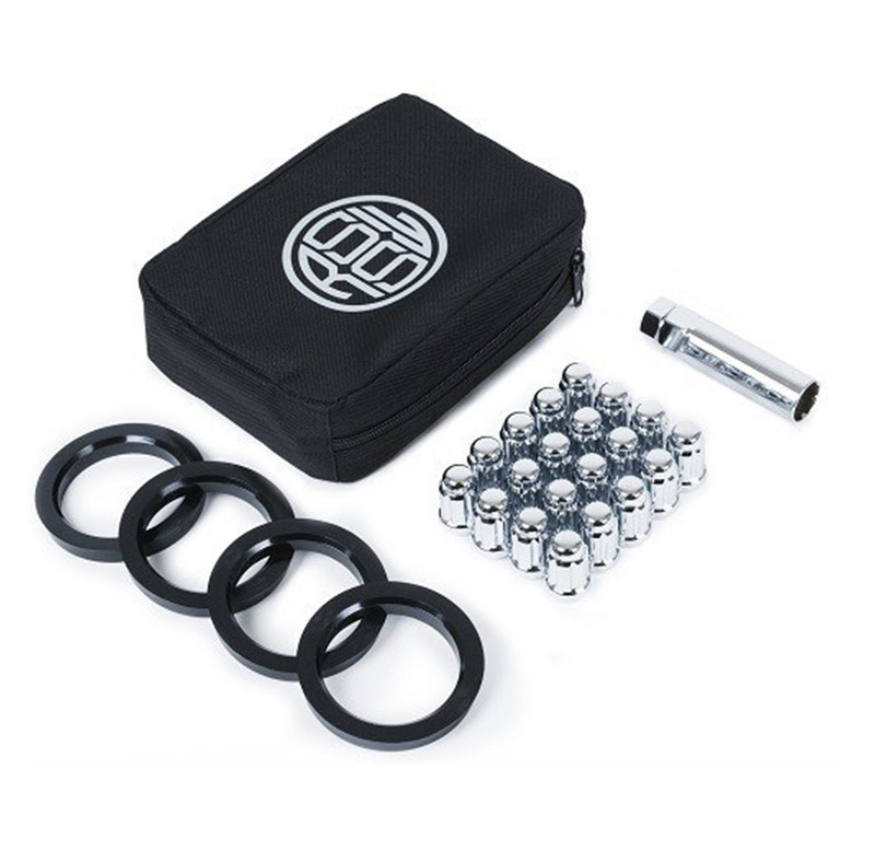 KIT D'INSTALLATION : M12X1.5 67/60MM - CHROME