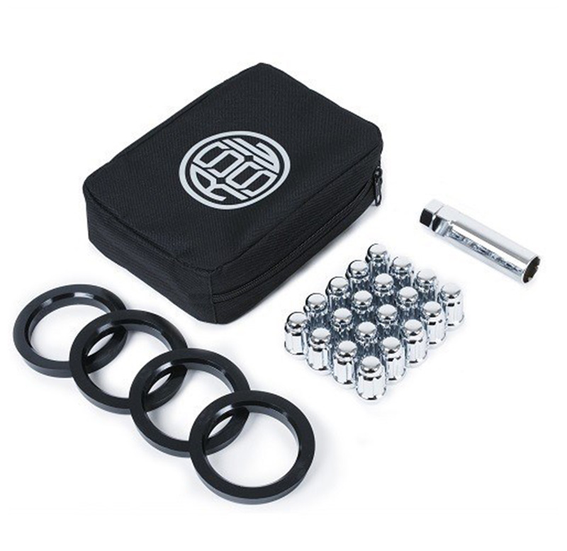 KIT D'INSTALLATION : 1/2-20 67/64MM - CHROME