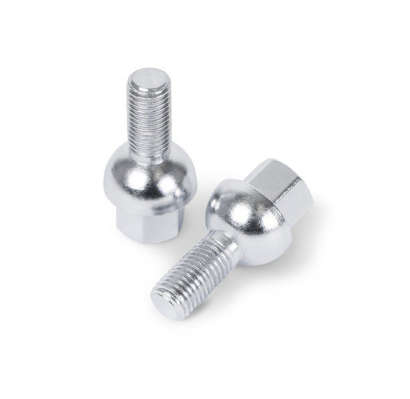BOULON (STUD BALL) 14X1.25 T:27MM H:17MM - CHROME