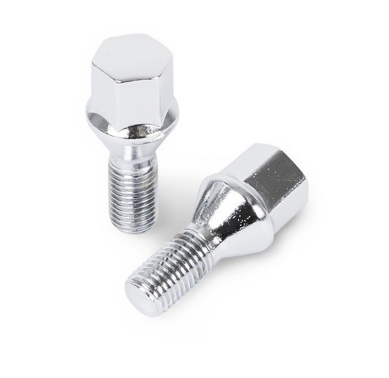 BOULON CONIQUE 12X1.50 T:24MM H:17MM - CHROME