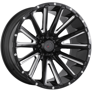 Forged Wheels XR110 20x12.0 Noir lustre - Rebord usine