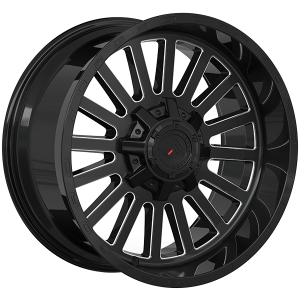 Forged Wheels XR108 20x10.0 Noir lustre - Rebord usine